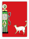 Cat & Gas Pump